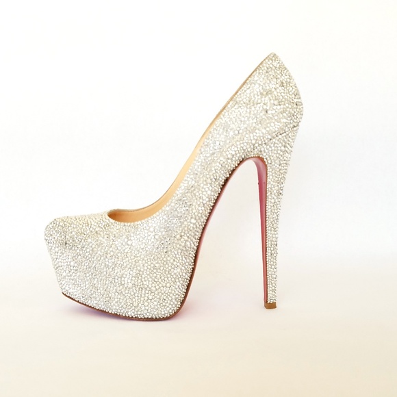 Christian Louboutin Shoes - Christian Louboutin Daffodile Swarovski Pump